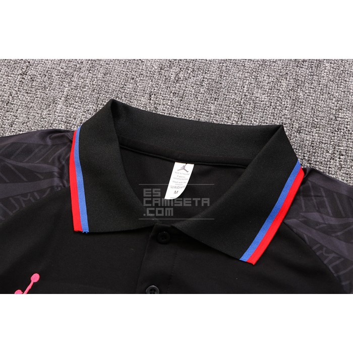 Camiseta Polo del Paris Saint-Germain Jordan 22-23 Negro - Haga un click en la imagen para cerrar